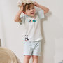Voir la diapositive 5 : Petit Béguin Pyjama short enfant 2 pièces Bento