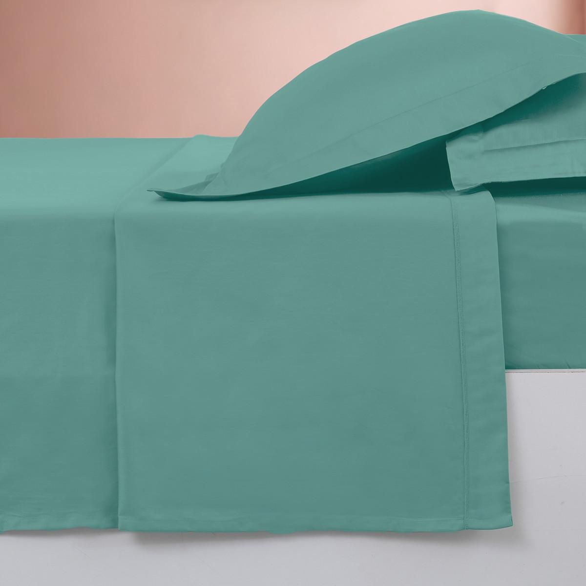 Sensei Maison Drap plat en percale de coton SOFT PERCALE