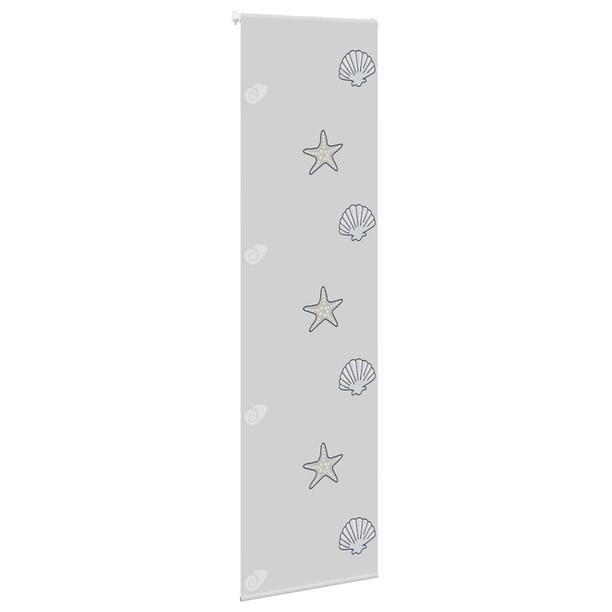 Voir la diapositive 3 : VIDAXL Store enrouleur de douche 60x240 cm largeur du tissu 56 cm
