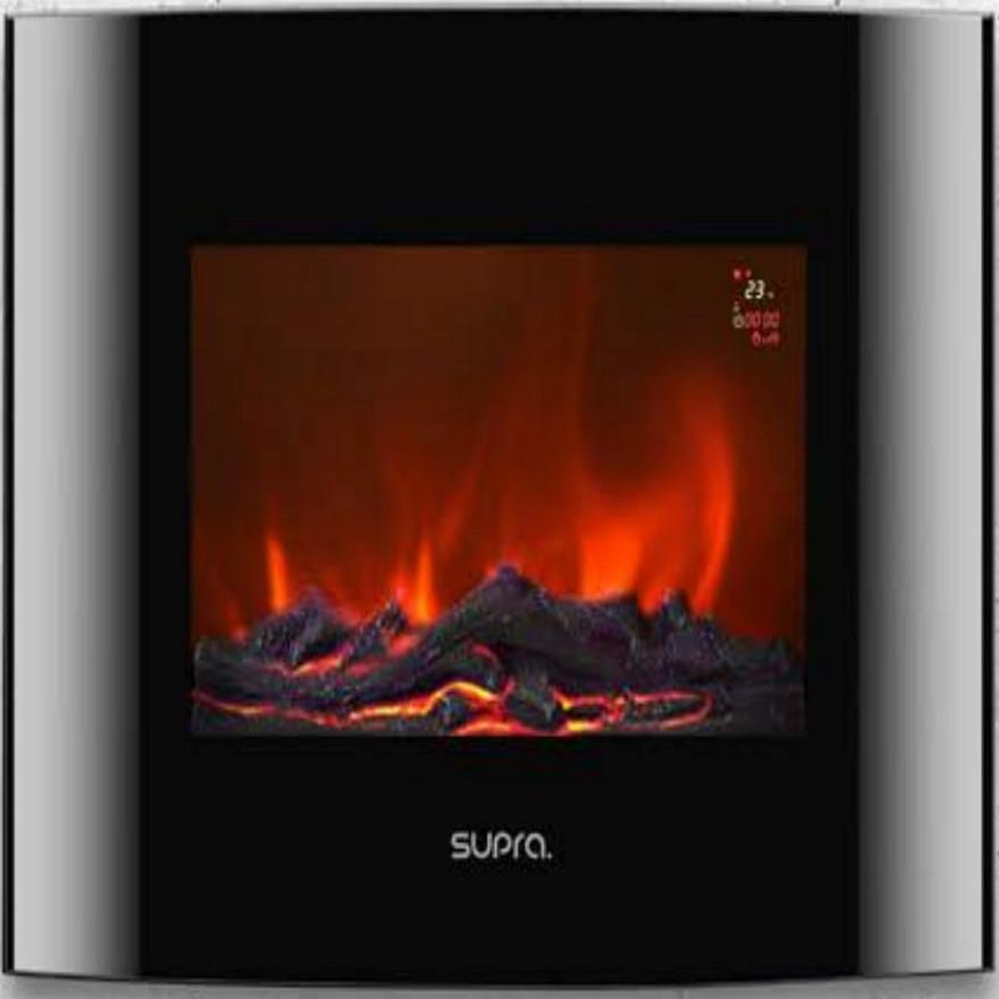 Voir la diapositive 1 : Supra Cheminée électrique 2000w - luneo-2000
