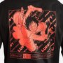 Voir la diapositive 2 : CAPSLAB T-shirt homme manches longues avec print One Piece Luffy