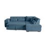 Voir la diapositive 6 : LISA DESIGN Vermont - canapé d'angle droit - 5 places - convertible - en velours côtelé