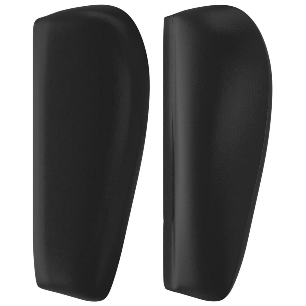 VIDAXL Tete de lit avec oreilles Noir 103x23x78/88 cm Similicuir