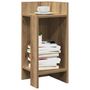 Voir la diapositive 1 : VIDAXL Tables d'appoint 2pcs avec etagere chene artisanal 25,5x27x60cm