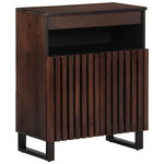 VIDAXL Buffet marron 60x34x75 cm bois massif de manguier