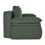 Voir la diapositive 6 : BEST MOBILIER Kurt - canapé 3 places convertible avec coffre en velours texturé