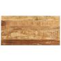 Voir la diapositive 3 : VIDAXL Table de salle a manger 140x70x76 cm Bois de manguier brut