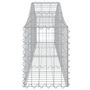 Voir la diapositive 5 : VIDAXL Paniers a gabions arques 12 pcs 200x30x40/60 cm Fer galvanise