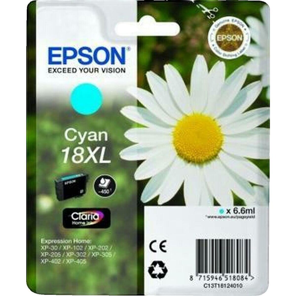 Epson Cartouche d'encre Epson 8715946627281 cyan original
