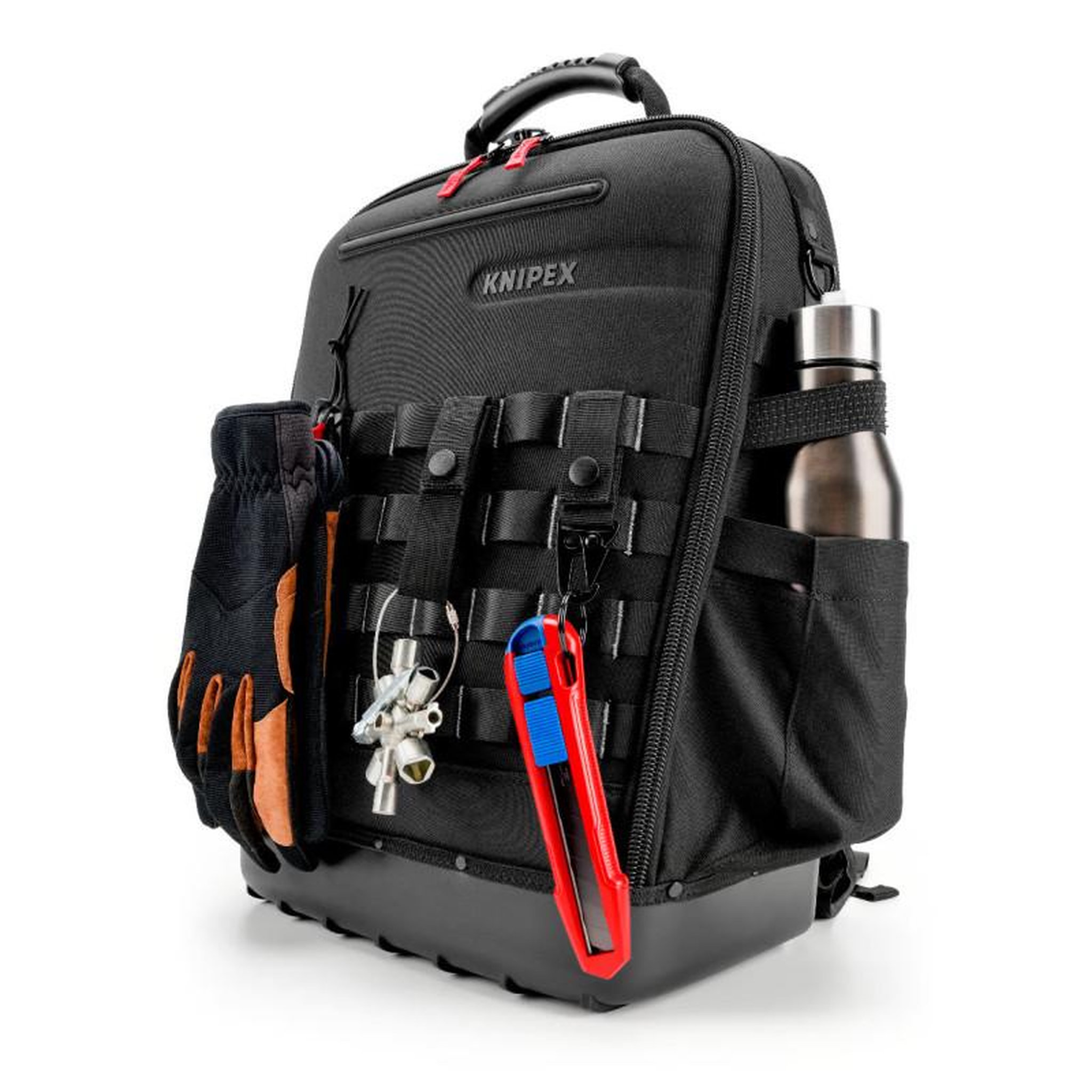 Voir la diapositive 2 : Knipex Sac à dos modular x18 vide KNIPEX 00 21 50 LE