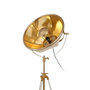 Voir la diapositive 2 : Paris Prix Lampadaire Design Vintage  Bowie  157cm Or & Blanc