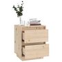Voir la diapositive 4 : VIDAXL Table de chevet 40x35x50 cm Bois de pin solide