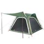 Voir la diapositive 4 : VIDAXL Tente de camping 4 personnes vert liberation rapide impermeable