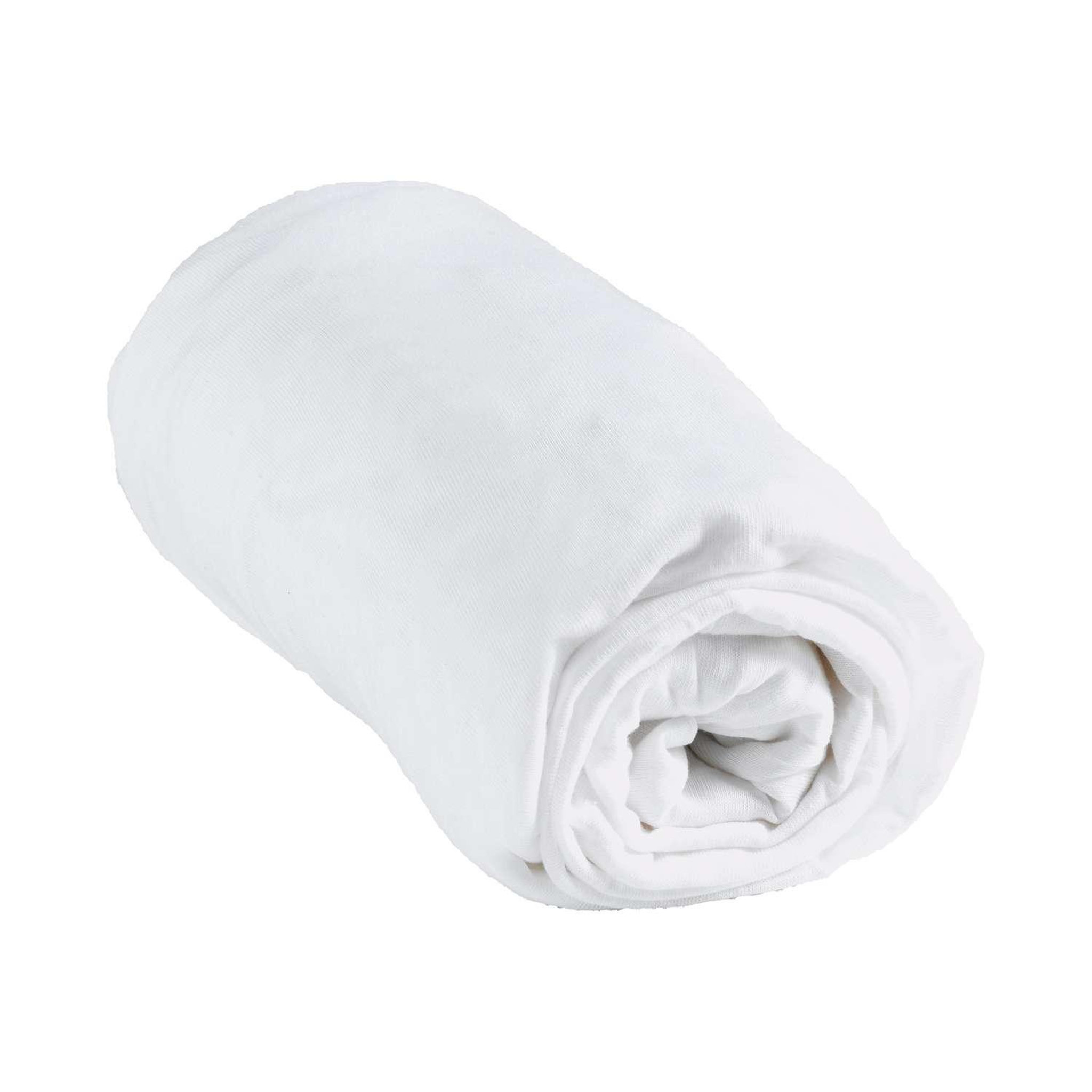 BEBE DOUCEUR Protège matelas en éponge imperméable - 60 x 120 cm - blanc
