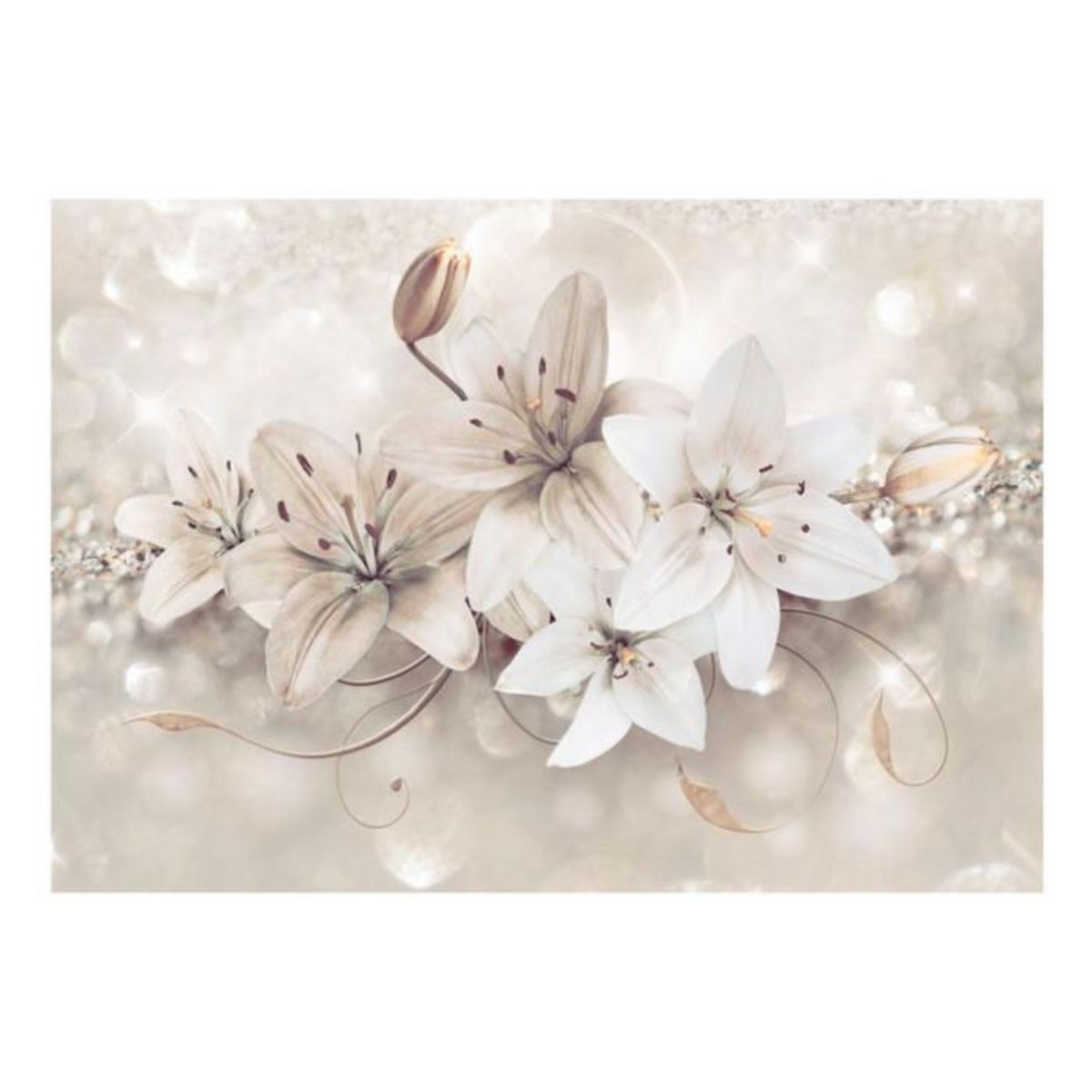 Paris Prix Papier Peint  Diamond Lilies
