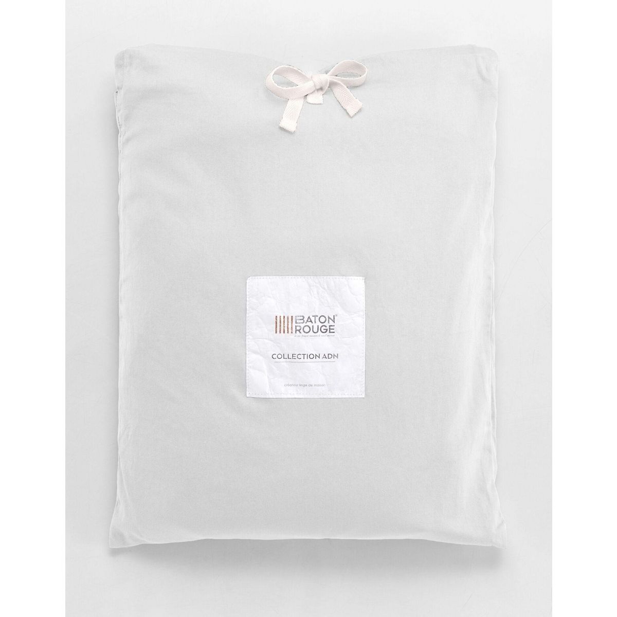 BATON ROUGE Taie d'oreiller 100% satin de coton 110fils uni