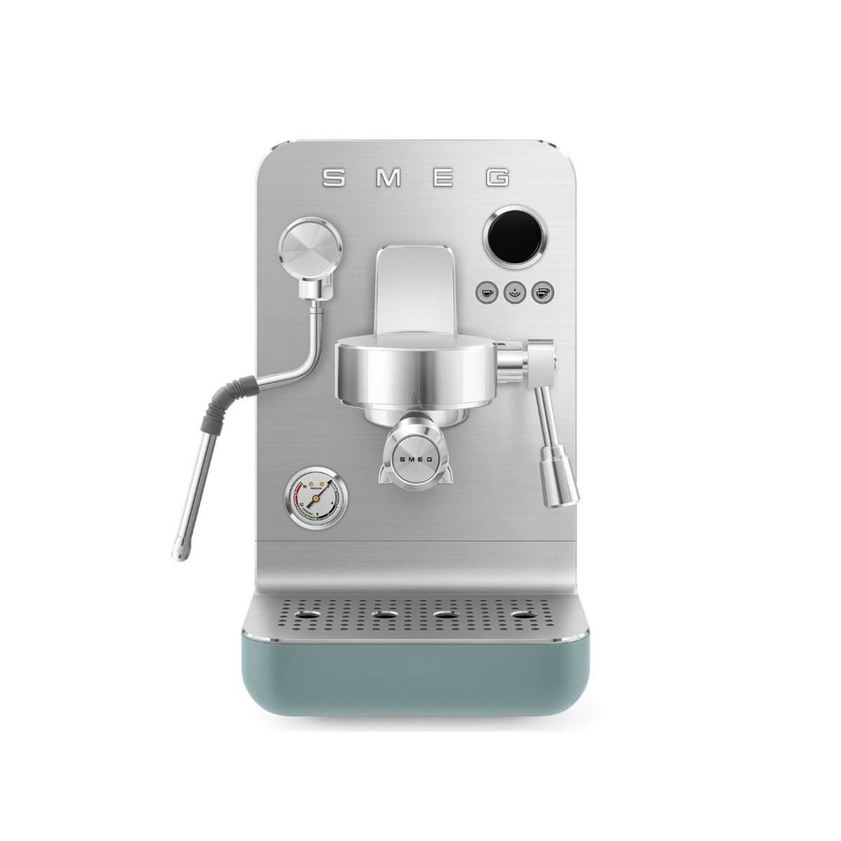 SMEG Machine à expresso 15 bars inox vert émeraude - EMC02EGMEU