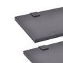 Voir la diapositive 3 : VIDAXL 8 pieces de mobilier de salle de bain et lavabo Noir