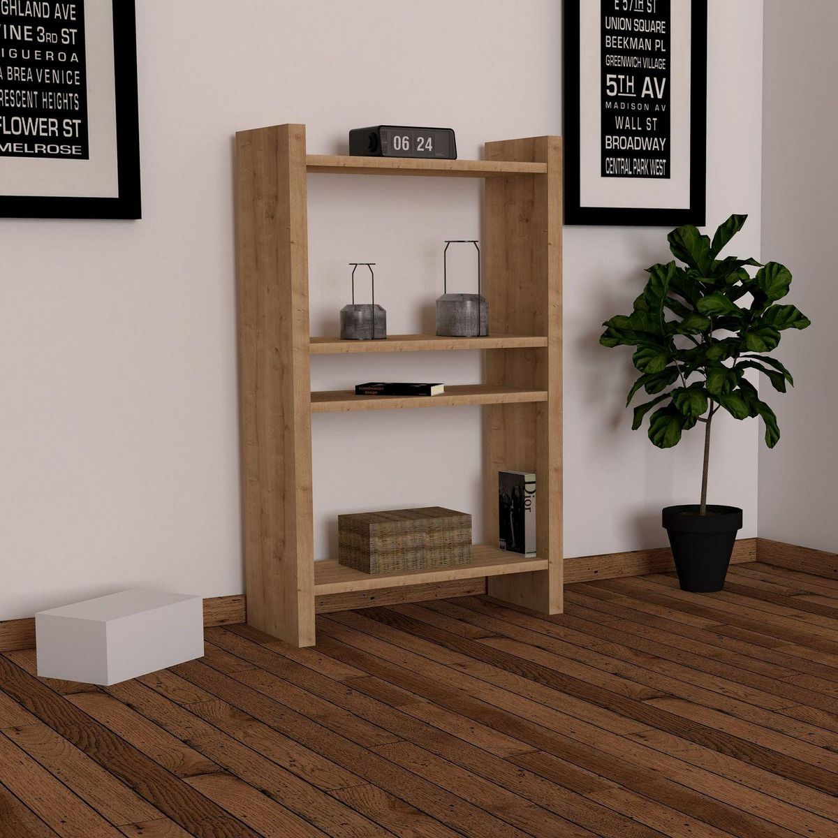 TOILINUX Bibliothèque Pera