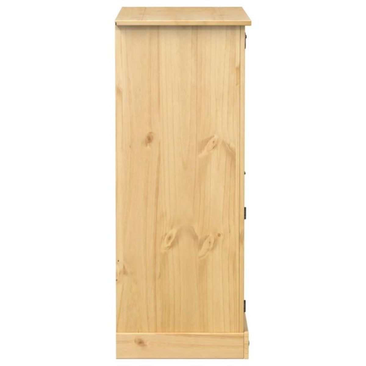 VIDAXL Armoire à vin Corona 97x45x114 cm bois de pin massif