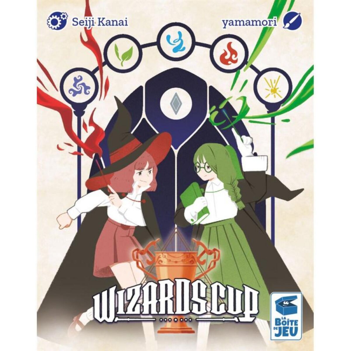 La boite de jeu Jeu de stratégie La boîte de jeu Wizards Cup
