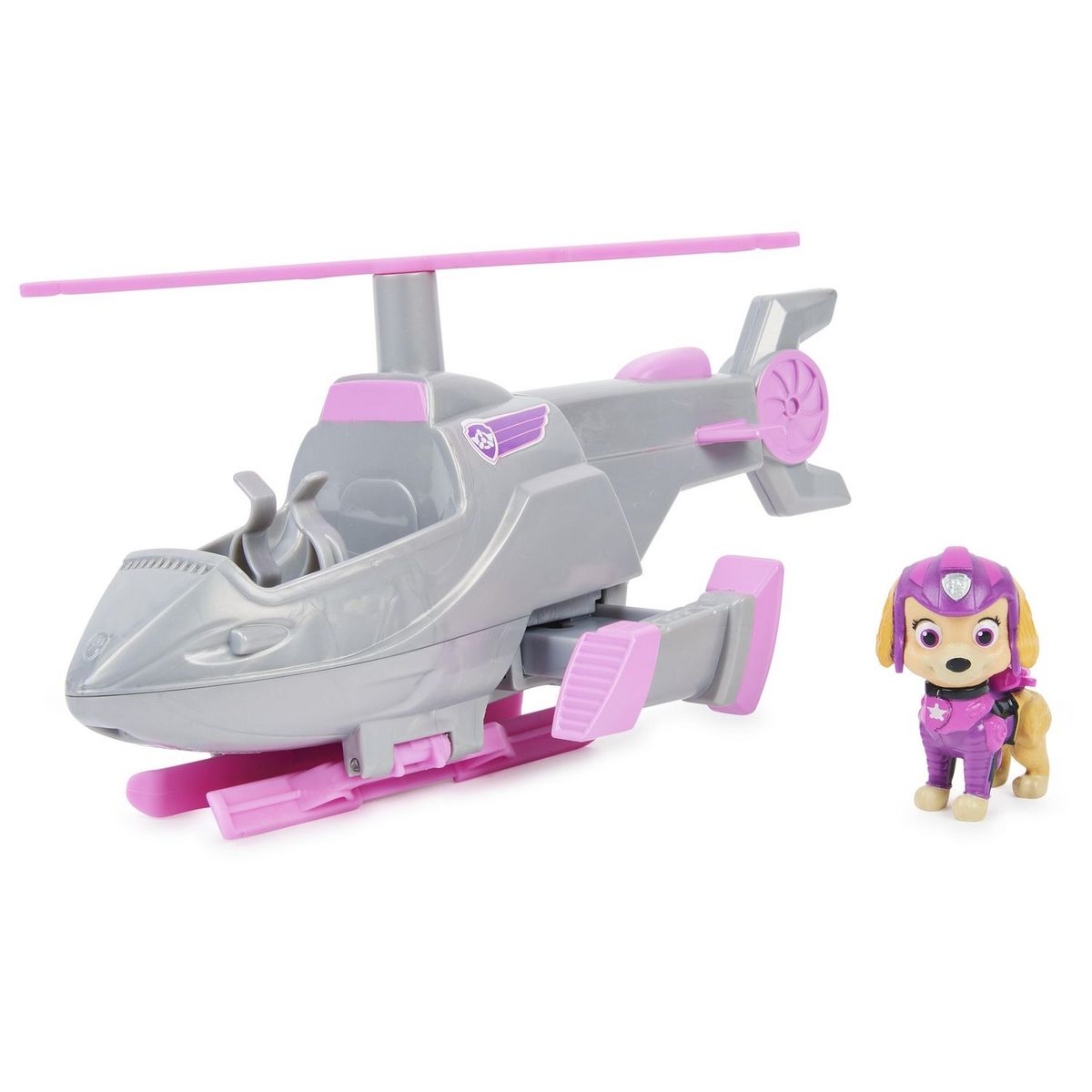 PAT PATROUILLE Véhicule et figurine - La Pat' Patrouille - Le film - Hélicoptère 