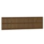 Voir la diapositive 2 : VIDAXL Tete de lit murale Marron miel 204x3x60 cm Bois massif de pin