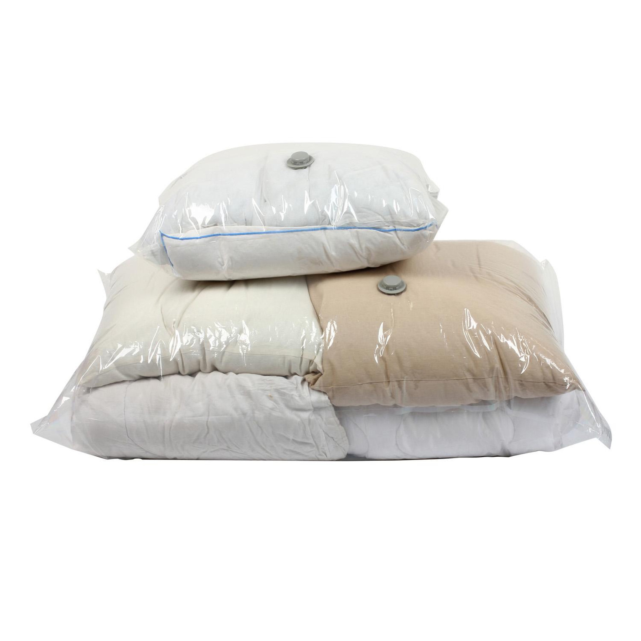 TOILINUX Lot 2x 2 Sacs de rangement sous vide