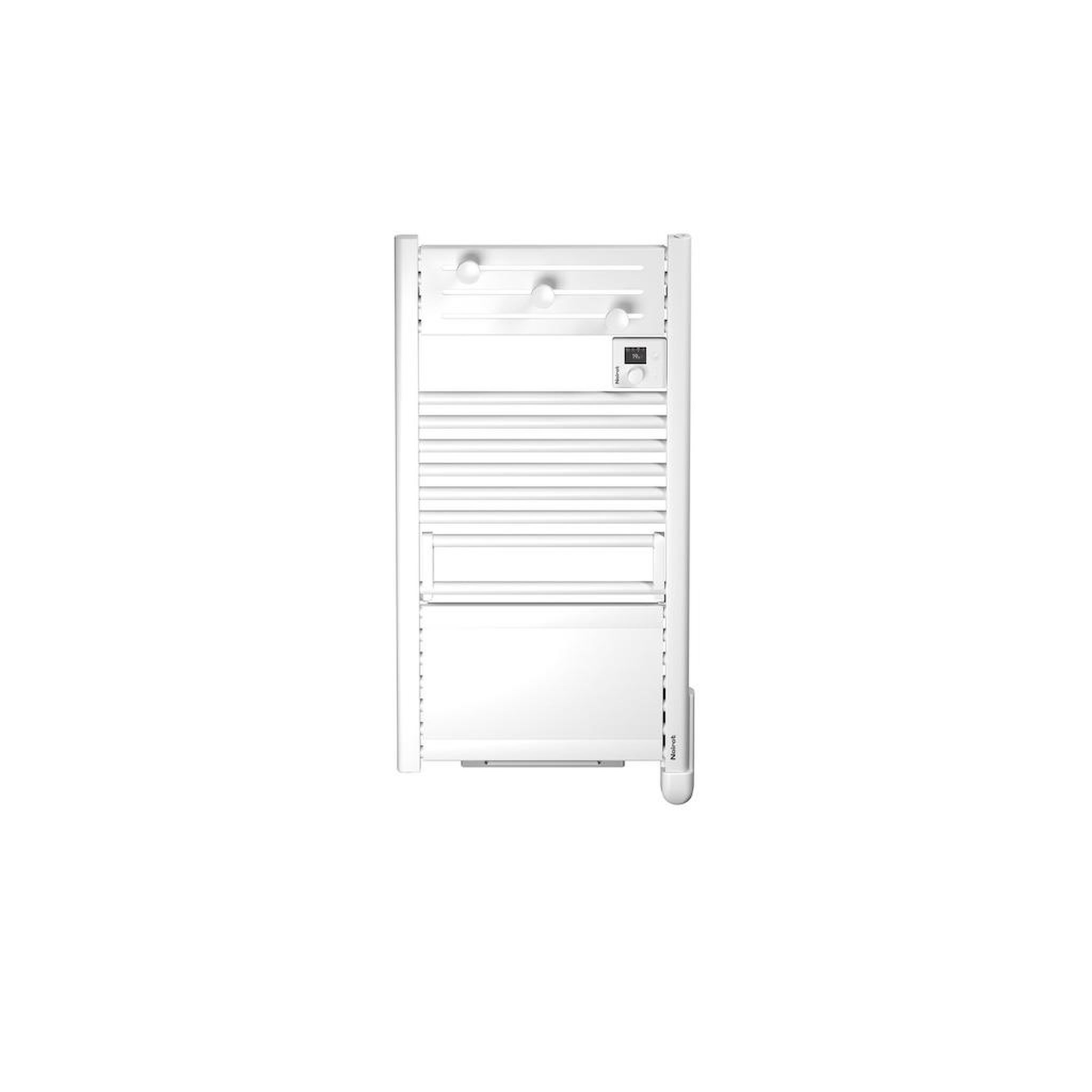 NOIROT Sèche-serviettes électrique soufflant connecté - actibain connect blanc - 1500 w - 50 x 101,1 cm