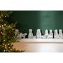 Voir la diapositive 2 : Paris Prix Crèche de Noël en Dolomite  11 Santons  14cm Blanc