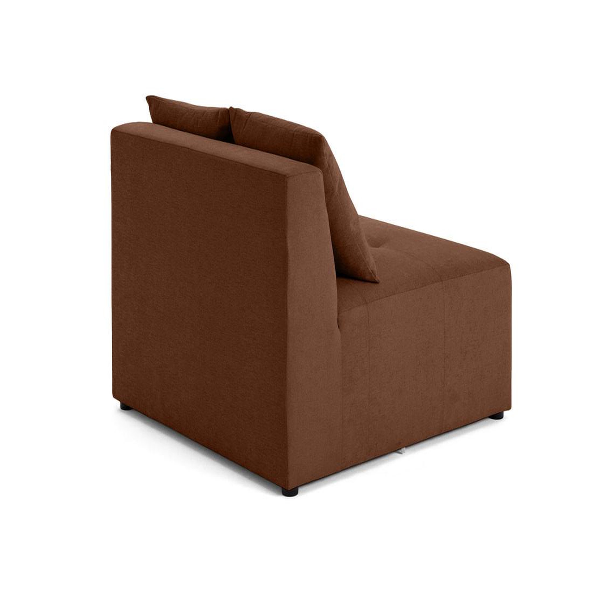 Voir la diapositive 4 : LISA DESIGN Amalfi - module d'assise sans accoudoirs - 1 place - en tissu