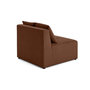Voir la diapositive 4 : LISA DESIGN Amalfi - module d'assise sans accoudoirs - 1 place - en tissu