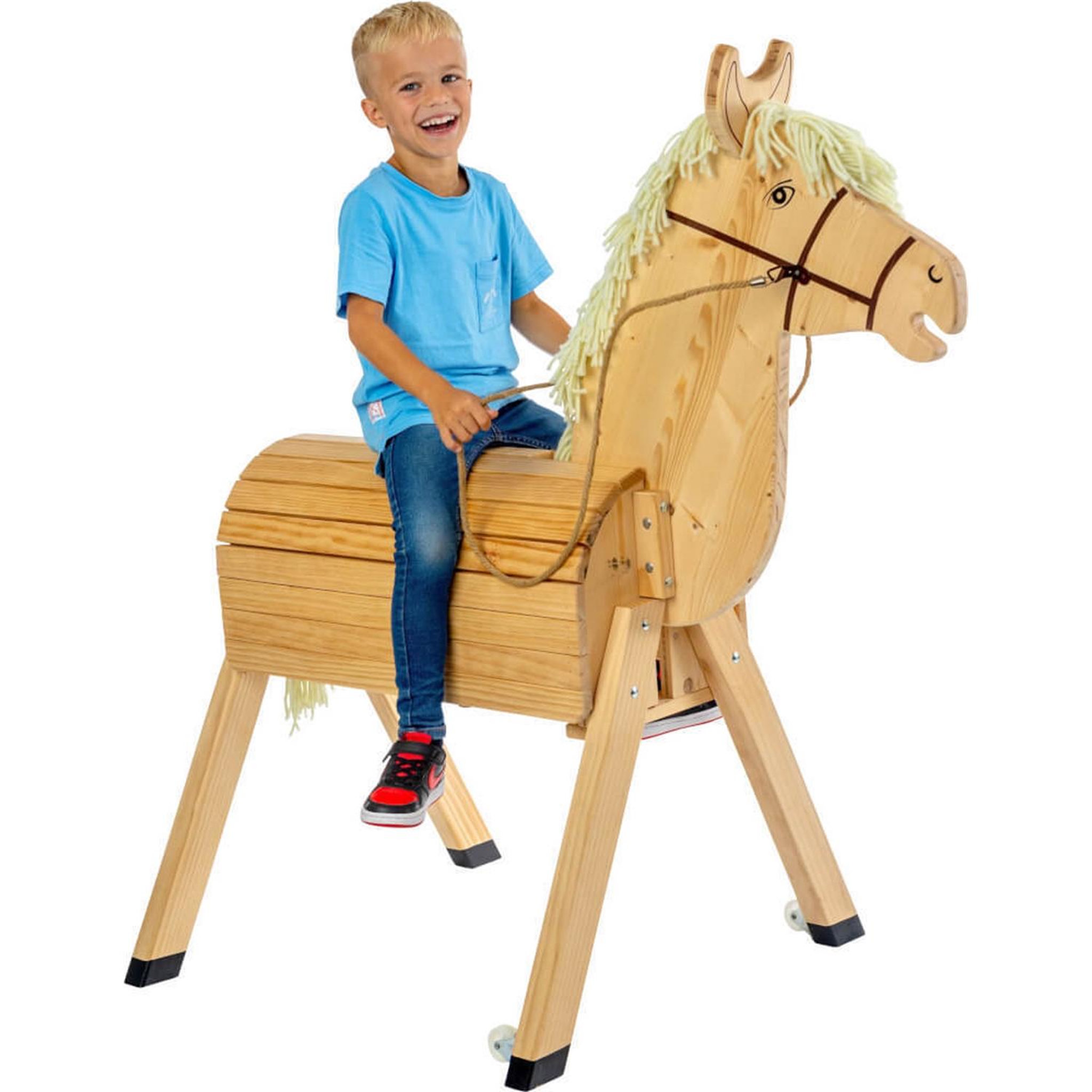Voir la diapositive 4 : OUTDOOR ACTIVE Le cheval de jardin Monty