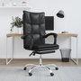Voir la diapositive 1 : VIDAXL Fauteuil inclinable de bureau Noir Similicuir