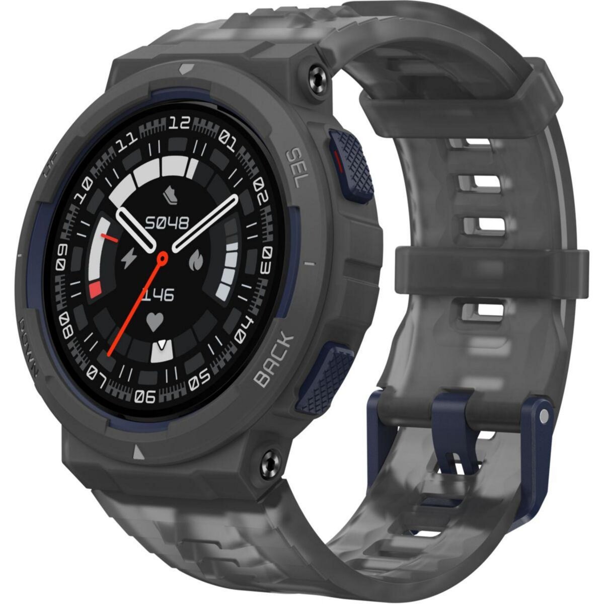 AMAZFIT Montre sport Active Edge Midnight Pulse