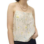 Vero Moda Top Beige à Motif Femme Vero Moda Josie. Coloris disponibles : Beige