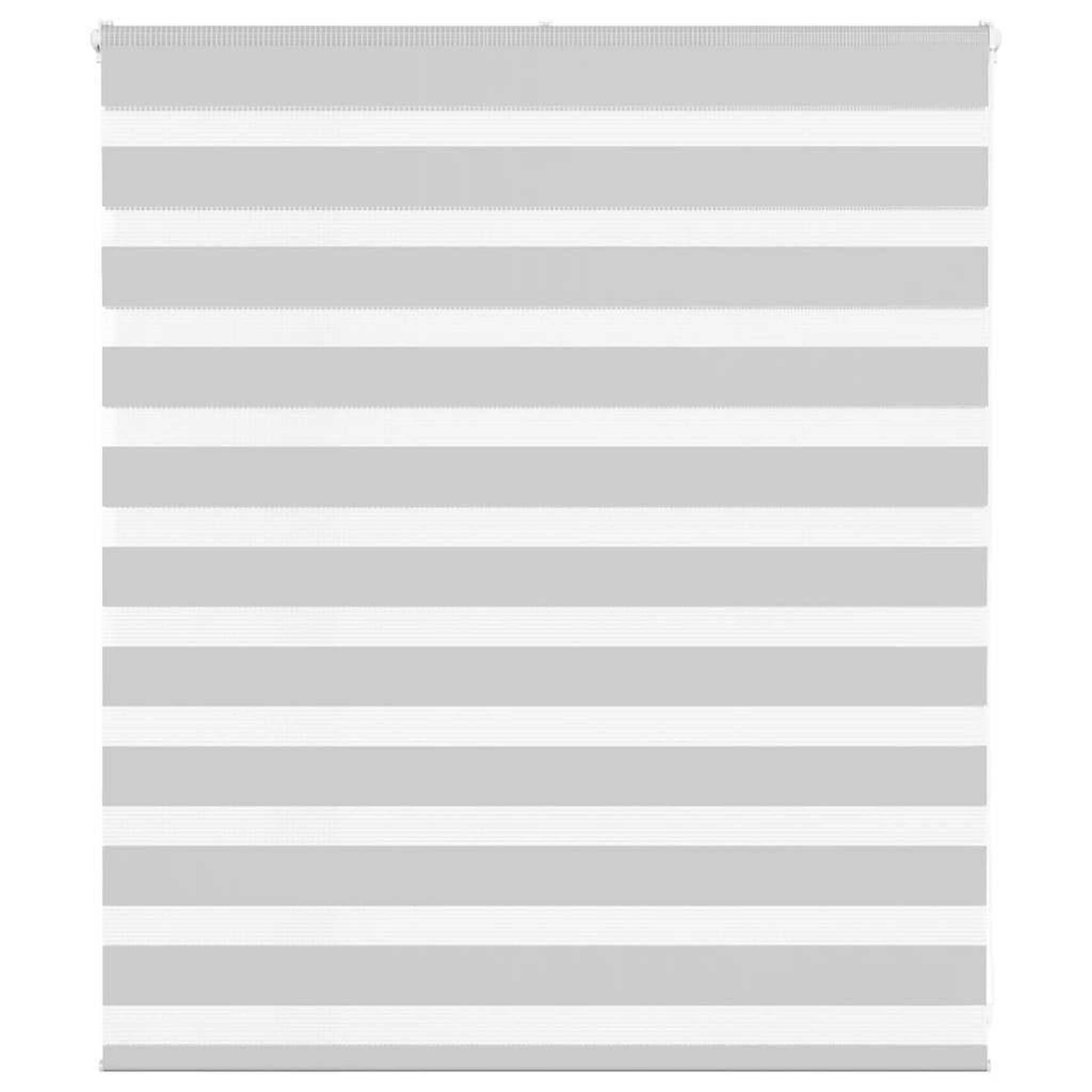 VIDAXL Store zebre gris clair largeur du tissu 120,9 cm polyester