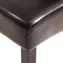 tectake Chaise aspect cuir