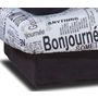 Voir la diapositive 5 : Banquette CLIC CLAC BONJOURNÉE matelas 12 cm mousse ferme 25 kg/m3
