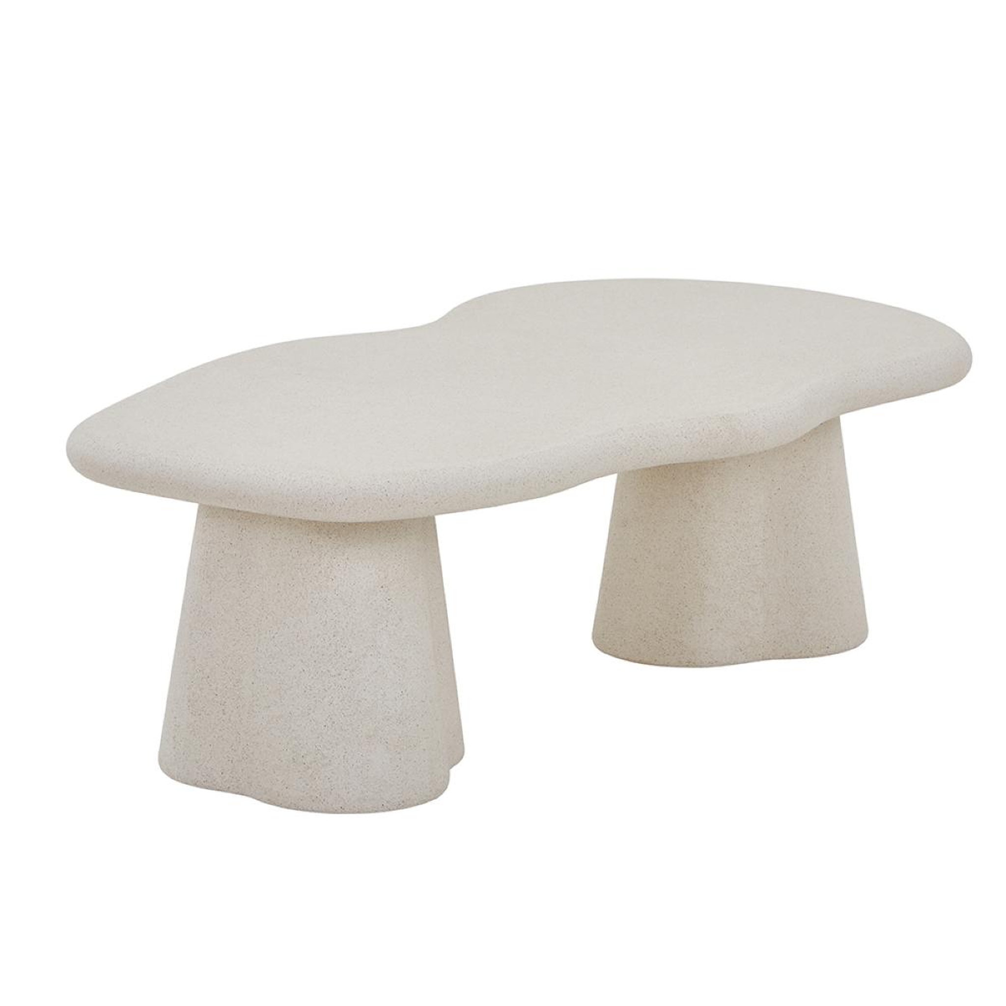 Voir la diapositive 6 : JLC KREATION Table basse organique en fibre de ciment 130cm orka