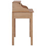 Voir la diapositive 4 : VIDAXL Bureau 90x50x100 cm bois de teck solide