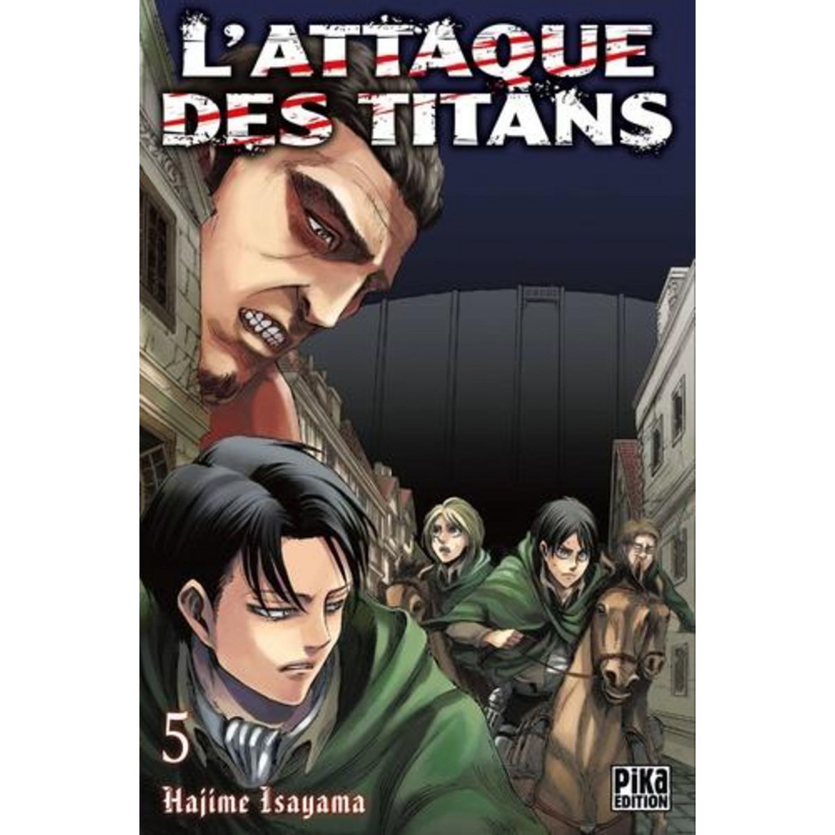 L'ATTAQUE DES TITANS TOME 5, Isayama Hajime