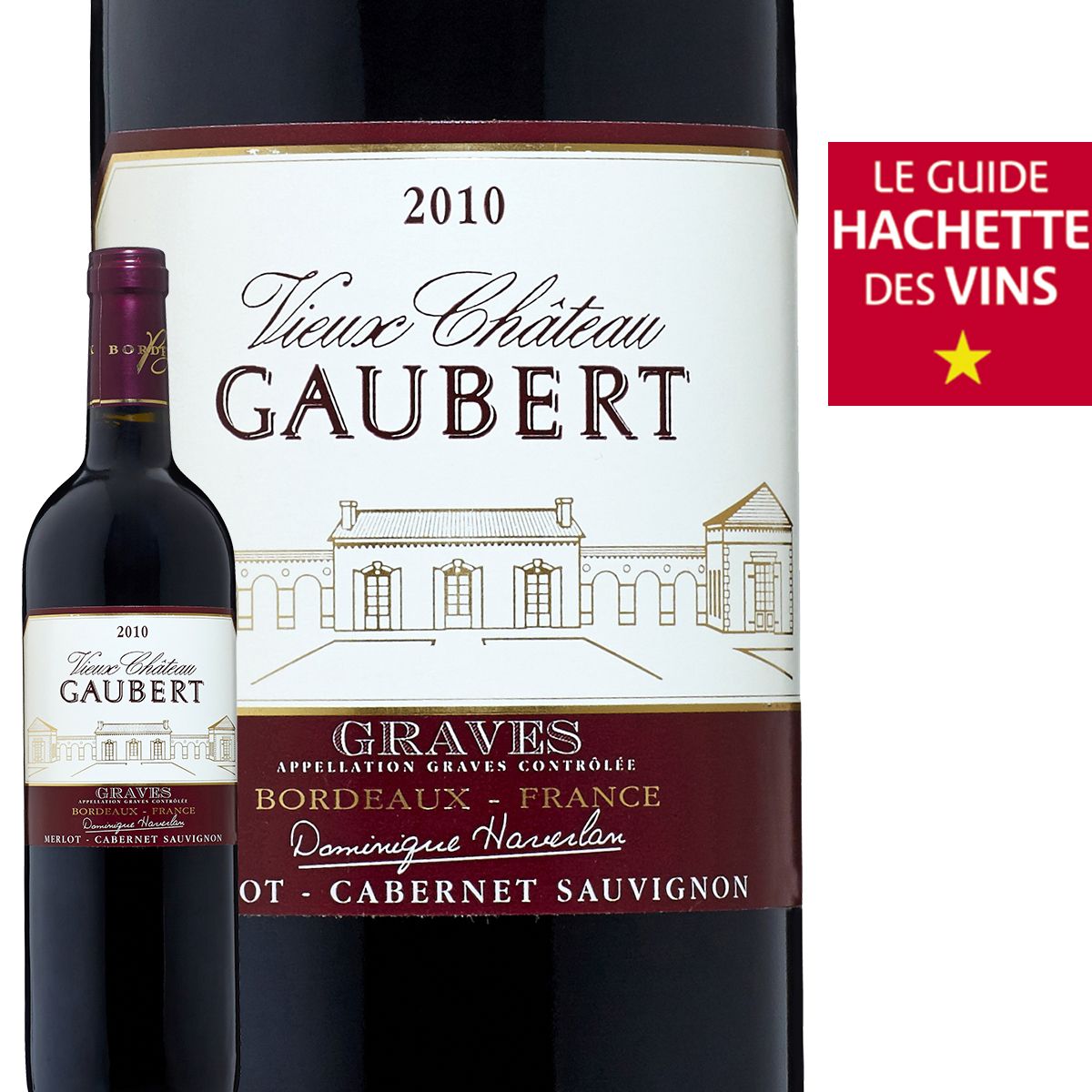 Vieux Château Gaubert Graves Rouge 2010