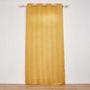 Voir la diapositive 1 : Paris Prix Rideau à Œillets  Zeline  140x280cm Jaune