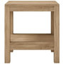 Voir la diapositive 3 : VIDAXL Table d'appoint de salle de bain 45x35x45cm bois de teck solide
