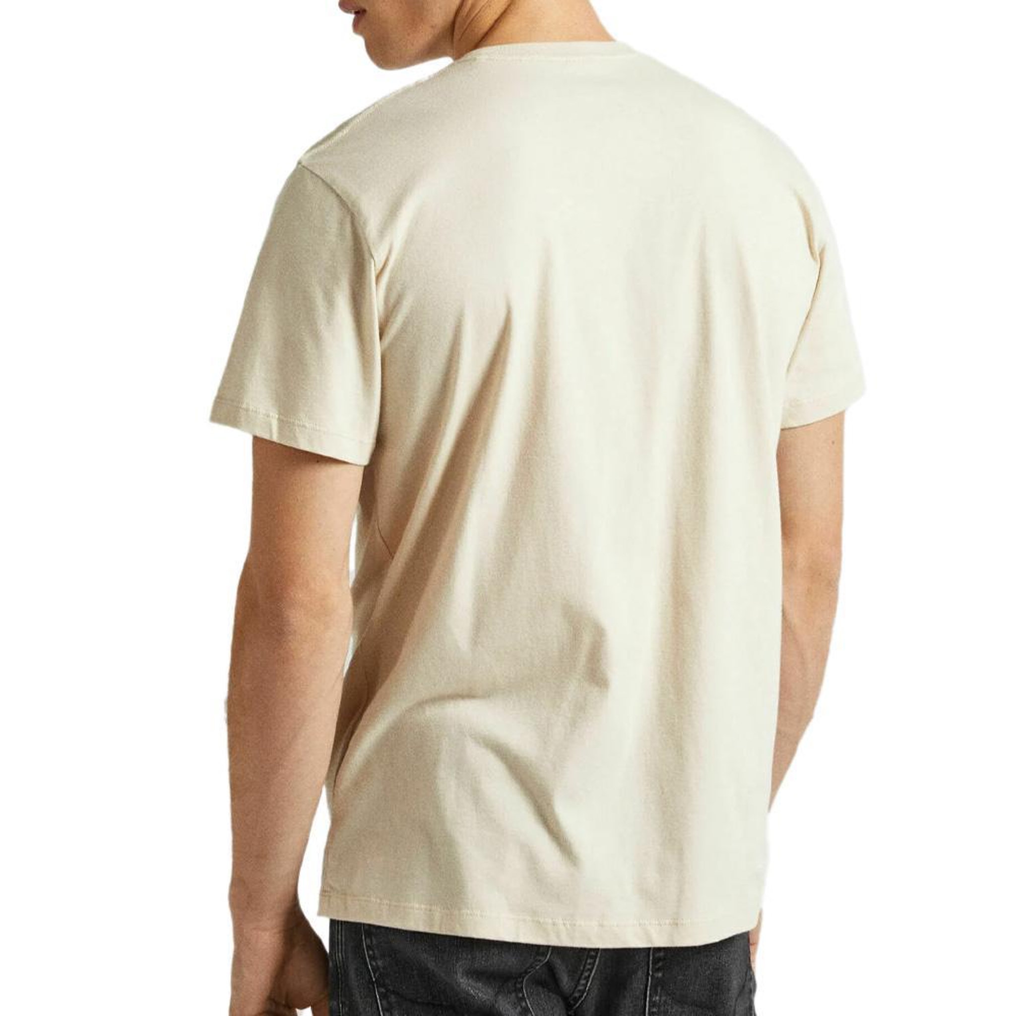 Voir la diapositive 2 : Pepe Jeans T-shirt Beige Homme Pepe Jeans 508208