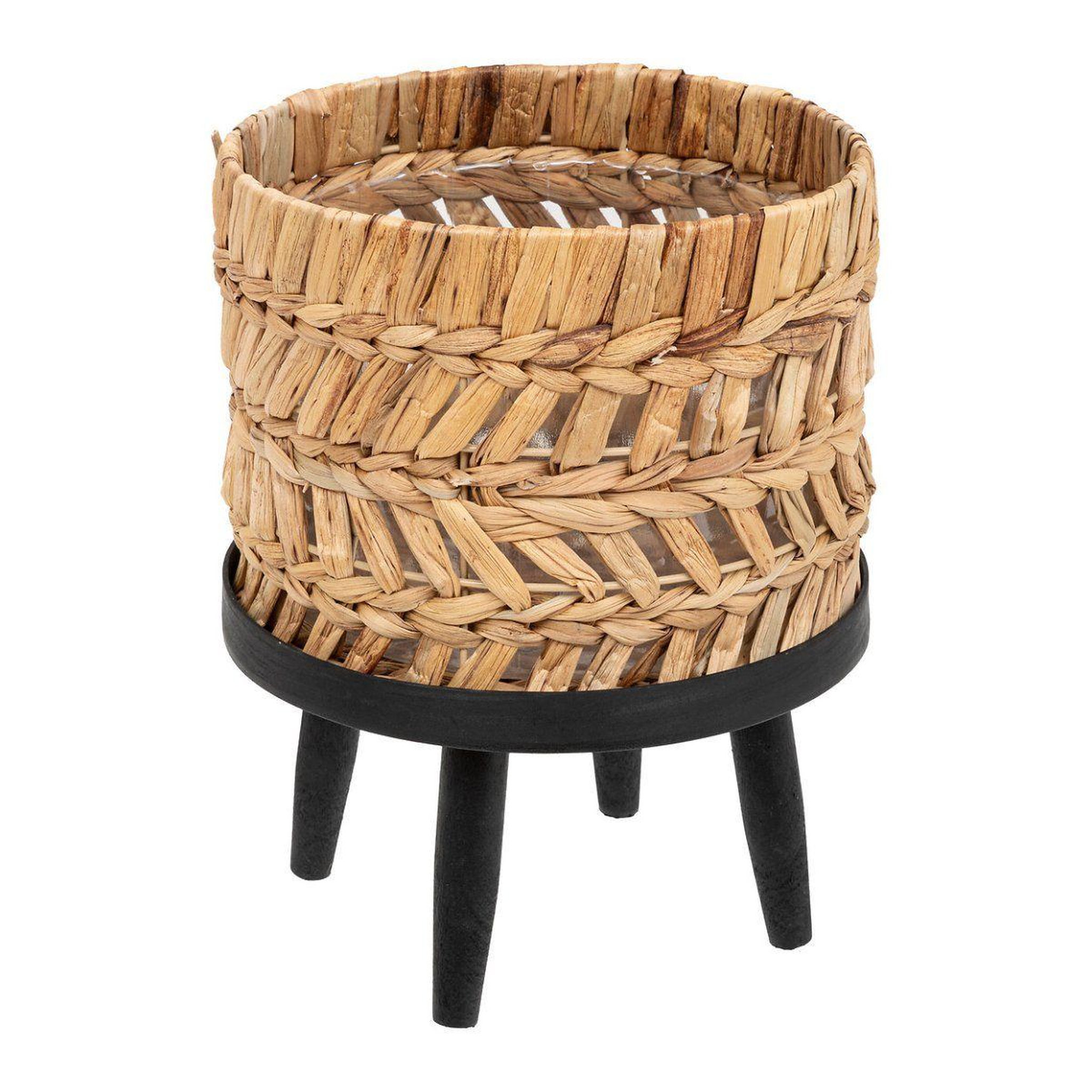 ATMOSPHERA Cache-pot sur pied  exotic panama  31cm naturel