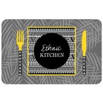 Paris Prix Set de Table Imprimé  Ethnic Kitchen  28x44cm Gris