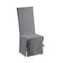 Voir la diapositive 1 : ATELIER DU COTON Housse de chaise Renato gris coton
