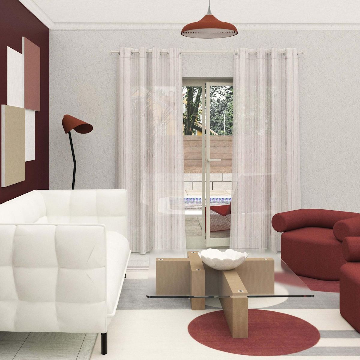 SOLEIL D'OCRE Voile à oeillets 135x250 cm CHARLIE, par Soleil d'Ocre